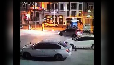 İSPARK görevlisine silahlı saldırı anı kamerada