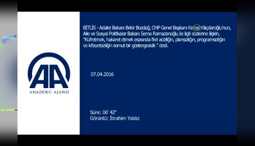 Bozdağ : "Parlamenter sistem Hacı Murat 131 gibidir"
