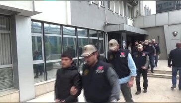 Bursa'da gözaltına alınan 13 kişi adliyeye sevk edildi