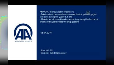 Sanayi üretim endeksi