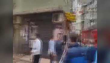 İstanbul Beyoğlu'nda bina çöktü