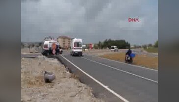İki otomobil çarpıştı: 1 ölü, 6 yaralı