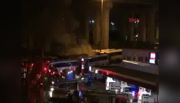 4 otobüs alev alev yandı