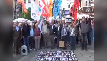 Ankara katliamını canlandırdılar