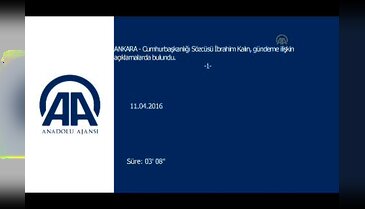 Cumhurbaşkanlığı Sözcüsü Kalın - Halep'e Rusya destekli operasyon