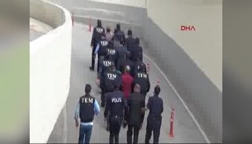 Gaziantep'te FETÖ/PDY operasyonunda gözaltına alınanlar tutuklandı