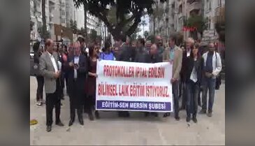 Mersin'de okullarda dini içerikli projelerin durdurulması için imza kampanyası