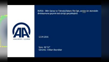 Bakan Işık Fiat Egea'yı test etti