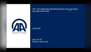 Nisan ayında 7 metrelik çığ