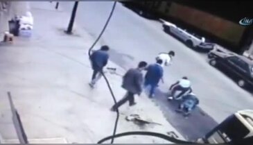 İstanbul'da feci kaza kamerada