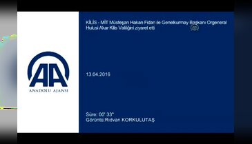 Genelkurmay Başkanı Orgeneral Akar ve MİT Müsteşarı Fidan valilikte