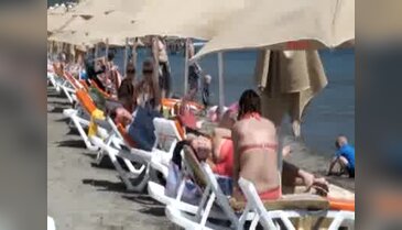 Marmaris plajları hareketlendi