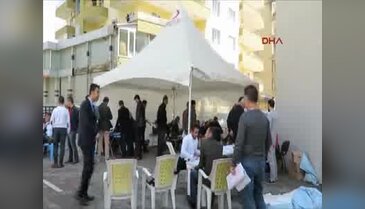 Midyat'ta polisten kan bağışı