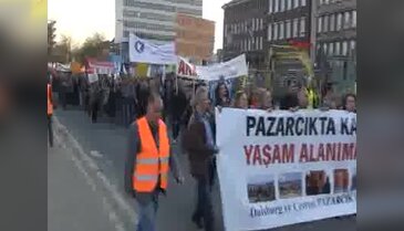 Maraş'ta yapılan kampa Almanya'da karşı çıktılar