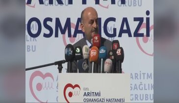Bursa'da Özel Kalp Aritmi Hastanesi açıldı