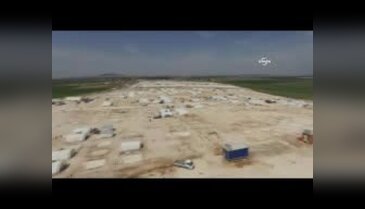 DAEŞ'in saldırısında Suriyelilerin kaldığı 25 çadır yandı