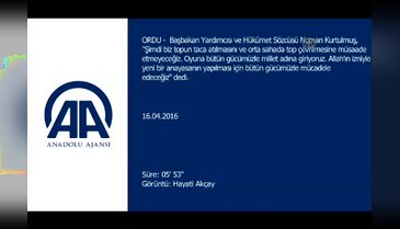Kurtulmuş: "Yeni bir anayasanın yapılması için bütün gücümüzle mücadele edeceğiz"