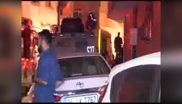 İstanbul Eyüp'te korku dakikaları...