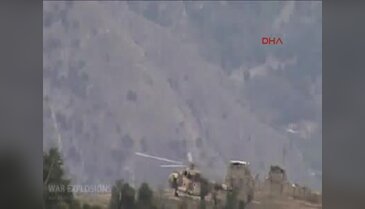 Taliban, Afgan ordusu helikopterini böyle havaya uçurdu