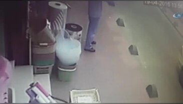 Araba çarpan kadın için vatandaşlar seferber oldu