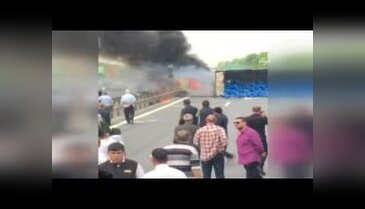 TEM'de büyük kaza: 1 ölü, 3 yaralı