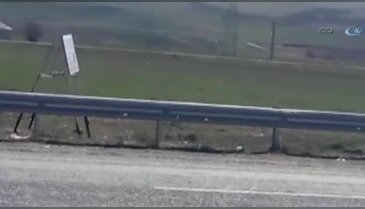 Bomba yüklü araç böyle imha edildi