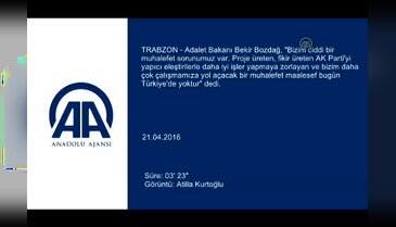 Bekir Bozdağ'dan muhalefet eleştirisi