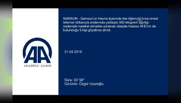 300 kiloluk cinsel istismar zanlısı ambulansla gözaltına alındı