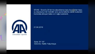 Kaçırdıkları kişiyi su deposuna kilitlediler