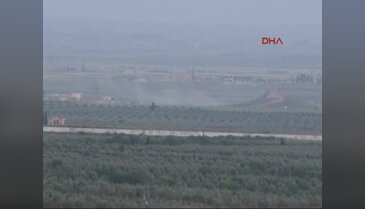 Kilis'in karşısındaki Suriye köylerinde çatışmalar sürüyor