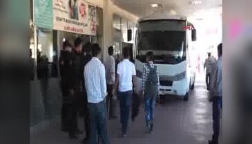 Şanlıurfa'da PKK operasyonunda gözaltına alınan 15 kişi adliyeye sevk edildi