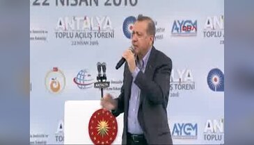 Cumhurbaşkanı Erdoğan, toplu açılış töreninde konuştu