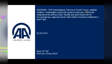"Türkiye'de kutuplaşma hat safhaya ulaştı. Tekrar insanları kucaklamamız lazım"