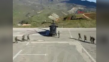3 PKK'lının etkisiz hale getirildiği operasyondan nefes kesen görüntüler