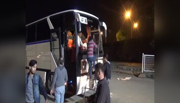 Çanakkale'ye 125 otobüsle Bursa çıkarması
