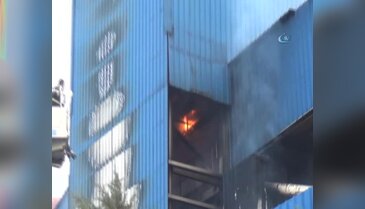 Bursa İnegöl OSB'de korkutan yangın!