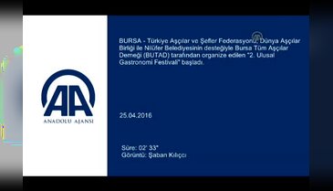 Bursa'da "2. Ulusal Gastronomi Festivali"