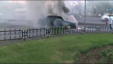 Fatih'te korku dolu dakikalar