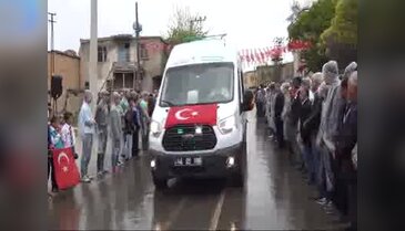 Şehit asker Mevlüt Çetinkaya, memleketi Kahramanmaraş'ta son yolculuğuna uğurlandı