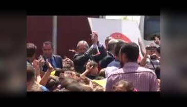AB Komisyon Üyeleri Harran'da Suriyelilerin kaldığı tesisleri inceledi