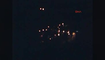Çukurca'da uçak hareketliliği
