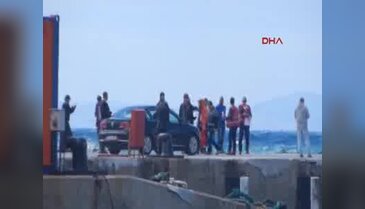 Üçüncü mülteci kafilesi Dikili'de
