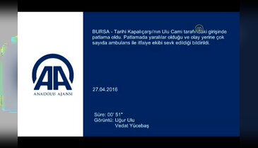 Bursa'da patlama -3