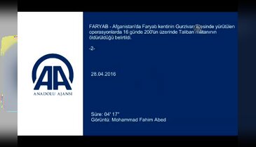 Afganistan'da Taliban'a yönelik operasyonlar