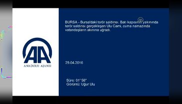 Bursa Ulu Cami'ye cuma namazında vatandaşlar akın etti