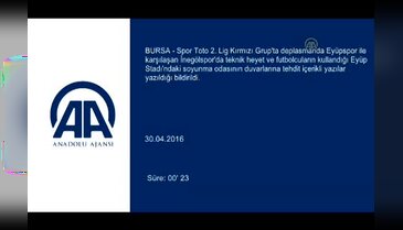 İnegölspor'a Eyüpspor deplasmanında bir şok daha