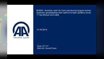 Bursa'daki canlı bomba saldırısında 17 kişi adliyeye sevk edildi