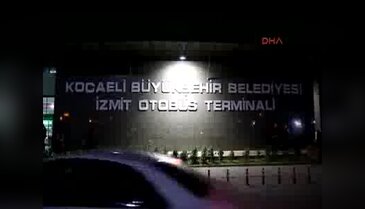 İzmit otogarında IŞİD operasyonu