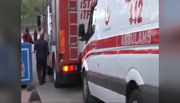Su deposunu boyarken zehirlendi