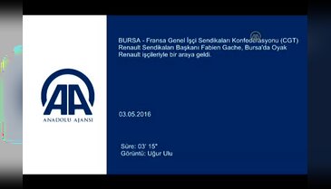 Bursa'daki direnişe Fransız sendikacılardan destek!